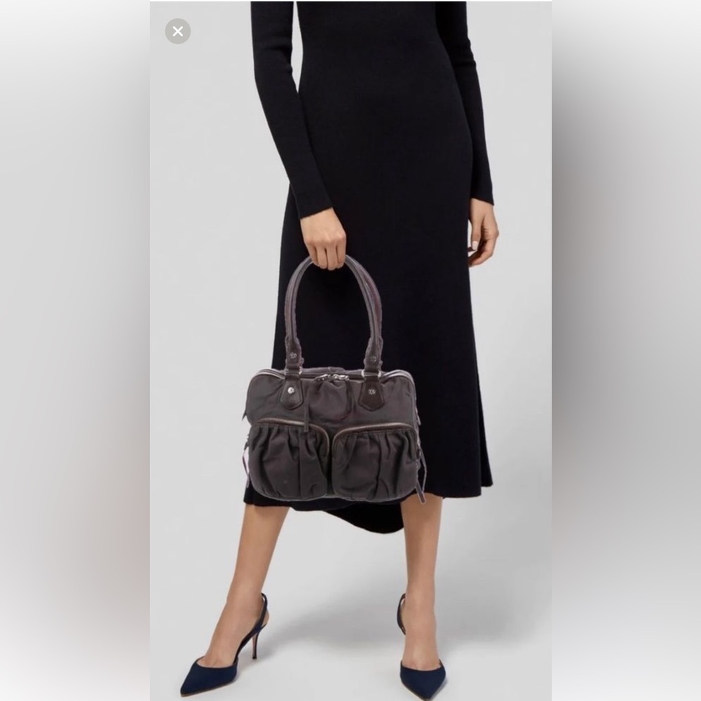 MZ Wallace Jane Bedford Shoulder Bag - Gunmetal